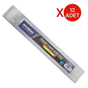 Motor Zincir Bileme Eğesi 5/32'' (4mm) 12 Adet