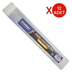 Motor Zincir Bileme Eğesi 3/16'' (4.8mm) 12 Adet