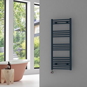 Nile Elektrikli Çelik Havlupan Antrasit 400 Watt On-off Fişli Kit 120x50 Cm 120x50 cm