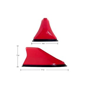 İnfiniti Ex30d Köpek Balığı Balık Sırtı Shark Anten Kırmızı Fs