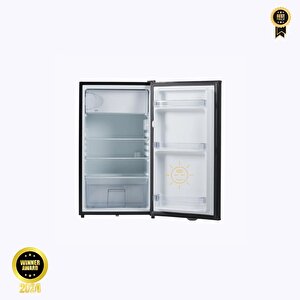 Çift Sistem Cool Life 90 Litre Siyah Buzdolabı 12/24/220 Volt