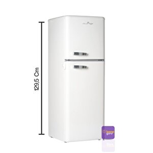 Cool Life Cm-retro-bej 138 Litre Buzdolabı Önden Kapak