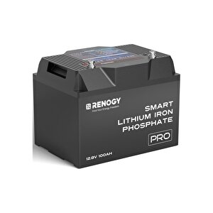 Lityum Akıllı Akü Pro - Kendinden Isıtmalı & Bluetooth (100 Ah)
