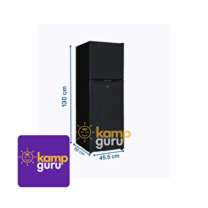 Cool Life 138 Litre Siyah 12/24v Buzdolabı