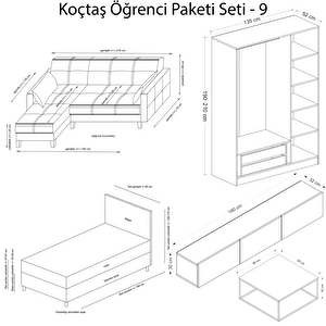 Koçtaş Öğrenci Paketi Set-9