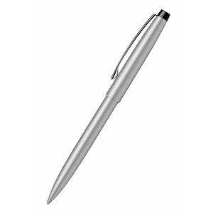 Basmalı Tükenmez Kalem Mavi Mürekkepli 1 Adet Metal Klipsli 1.00 Mm Scrikss Sitriks Üstten Basmalı Kalem Tükenmez