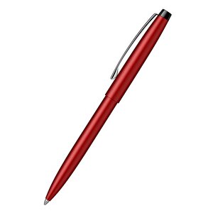 Basmalı Tükenmez Kalem Mavi Mürekkepli 1 Adet Metal Klipsli 1.00 Mm Scrikss Sitriks Üstten Basmalı Kalem Tükenmez