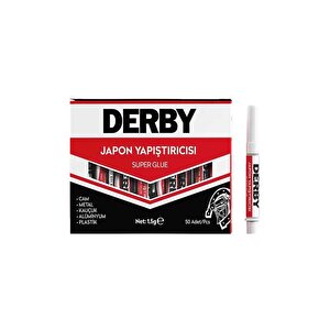 Japon Yapıştırıcısı Derby 1 Adet Mini Parmak Japon Yapıştırıcı Kuvvetli Hızlı Yapıştırıcı 1.5 Gr 1 Adet