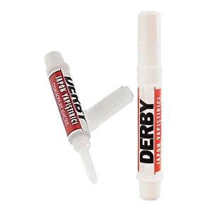 Japon Yapıştırıcısı Derby 6 Adet Mini Parmak Japon Yapıştırıcı Kuvvetli Hızlı Yapıştırıcı 1.5 Gr 6 Adet