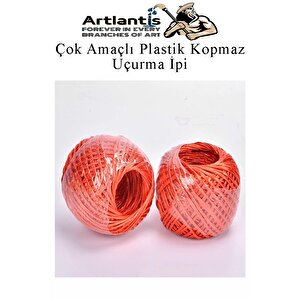Çok Amaçlı Plastik Kopmaz Uçurtma İpi Çamaşır İpi 5 Adet Renkli 250 Metre Naylon İp Çırpı İpi Çizim İnşaat Duvar İpi