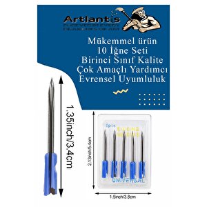 Kılçık Makinesi İğnesi İnce Uçlu 5 Li 1 Paket Değiştirilebilir Çelik Uçlu Kılçık Tabancası Yedeği Etiketleme İğnesi