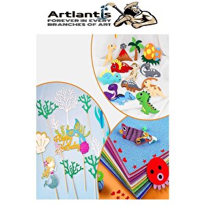 Gümüş Gri Yapışkanlı Simli Eva 50x70 Cm 3 Adet Simli Yapışkanlı Eva Süngeri Okul Kreş Anasınıfı Elişi Etkinlikleri Hobi