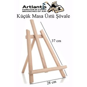 Kare Yuvarlak Ve Altıgen Tuval 30 Cm Mydido 12 Renk 12 Ml Tüp Akrilik Boya Şövale 1 Paket Arkadan Zımbalı 30x30 Cm Tuval