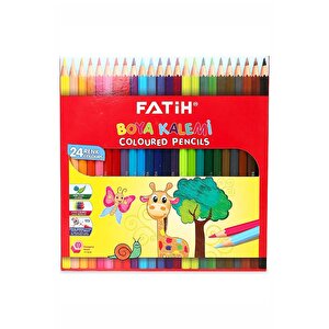 Resim Defteri 25x35 Cm 24 Renk Kuru Boya Dereceli Kurşun Kalem Rulo Kalemlik 24 Bölmeli Hamur Silgi Kalemtraş Görsel