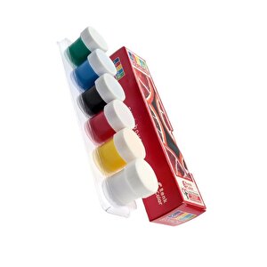 6 Renk Guaj Boya Südor 25x35 Cm Telli Spralli Resim Defteri Palet Resim Fırçası 15 Yaprak Guajboya Resim Defteri