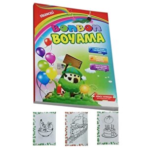 Boyama Kitabı Kalın 1 Paket 3-6 Yaşa Uygun Boyama Kitabı 192 Sayfa Çek Kopar Boya Kuruboya Silgi Kalemtıraş Okul Öncesi