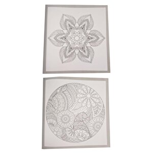 Hayatın Renkleri Büyüklere Boyama Kitabı Fatih 24 Renk Kuru Boya 1 Adet Ema Boyama Kitabı Büyükler İçin Mandala Yaratıcı Boyama