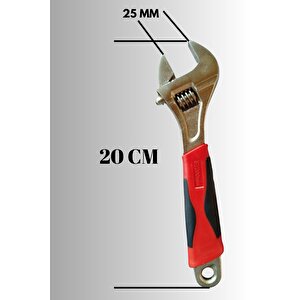 Kurbağacık 8" Ingiliz Anahtarı Kurbacık Anahtar 200 Mm