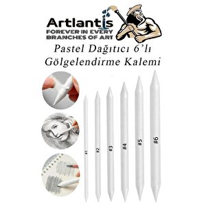 Canson Eskiz Defteri A5 Fatih Dereceli Kalem Uzatma Füzen Kretuar 12 Renk Kuru Boya Sketch Karakalem 6 Lı Gölgelendirme