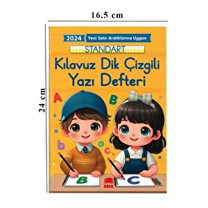 Kılavuz Dik Çizgili Güzel Yazı Defteri Orta Boy Fatih Jumbo Kurşun Kalem Sınav Silgisi Kalemtraş Yeni Müfredat Yazı
