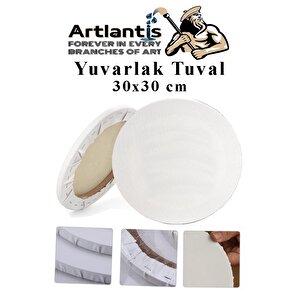 Kare Yuvarlak Ve Altıgen Tuval 30 Cm 1 Paket 30x30 Cm Arkadan Zımbalı Astarlı Resim Tuvali Akrilik Yağlı Boya Altıgen