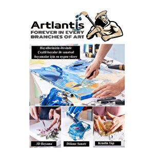 Kare Yuvarlak Ve Altıgen Tuval 30 Cm 12 Renk Akrilik Boya Şövale 1 Paket 30x30 Cm Arkadan Zımbalı Astarlı Resim Tuvali