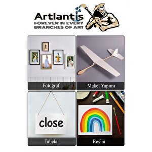 Maket Kartonu Beyaz Fotoblok 3 Mm 25x35 Cm 5 Adet Hobi Sanat Okul Köpüklü Straforlu Maket Kartonu Maket Yapımı
