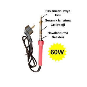 Lehim Makinesı 60w Havya Kalemi Kalem Havya Kalem Lehim Makinesi