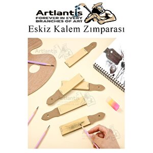 Kalem Zımparası 1 Adet Eskiz Zımpara Kağıdı Füzen Kömür Kalem Karakalem Kalemtraş Kömür Bileme İnce Dişli Çizim Zımpara