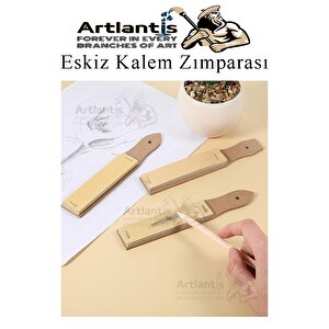 Kalem Zımparası 1 Adet Eskiz Zımpara Kağıdı Füzen Kömür Kalem Karakalem Kalemtraş Kömür Bileme İnce Dişli Çizim Zımpara