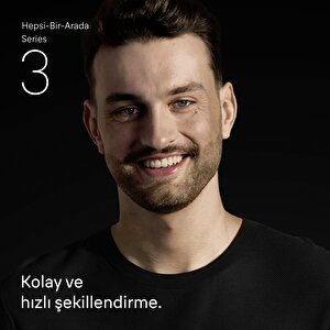 Hepsi Bir Arada Series 3, 4’ü 1 Arada Tıraş Kiti, Keskin Bıçak, 14 Uzunluk, Aio3500