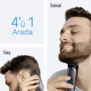 Hepsi Bir Arada Series 3, 4’ü 1 Arada Tıraş Kiti, Keskin Bıçak, 14 Uzunluk, Aio3500