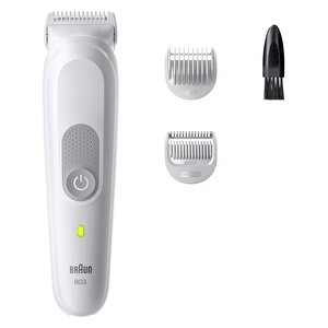 Braun Vücut Tıraş Makinesi Series 3, +3 Aksesuar, Su Geçirmez, Bg3530