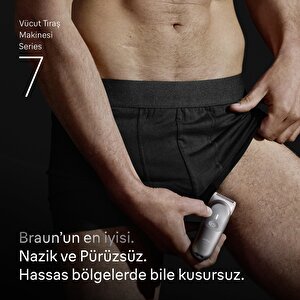 Vücut Tıraş Makinesi Series 7, +6 Aksesuar, Kompakt, Smartlight, Bg7550