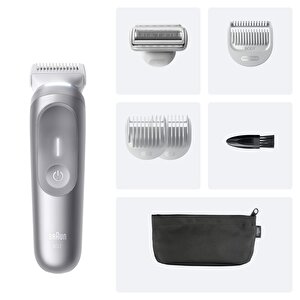 Braun Vücut Tıraş Makinesi Series 7, +6 Aksesuar, Kompakt, Smartlight, Bg7550