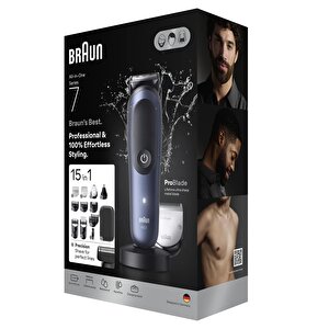 Braun Hepsi Bir Arada Series 7, 15'i 1 Arada Tıraş Kiti, Problade, Autosense, Aio7580