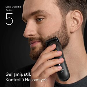 Sakal Düzeltici Series 5, +4 Aksesuar, 40 Uzunluk, Keskin Bıçak, Bt5520