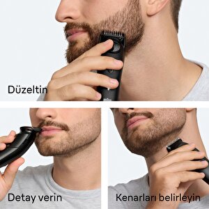 Braun Sakal Düzeltici Series 5, +4 Aksesuar, 40 Uzunluk, Keskin Bıçak, Bt5520