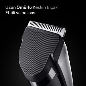 Saç Kesme Makinesi Series 7, +5 Aksesuar, Ömür Boyu Keskin Bıçak, 17 Uzunluk, Hc7590