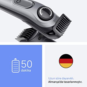 Braun Sakal Düzeltici Series 3, +5 Aksesuar, 40 Uzunluk, Keskin Bıçak, Bt3560