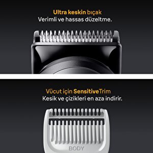 Braun Hepsi Bir Arada Series 5, 7’si 1 Arada Tıraş Kiti, Keskin Bıçak, Vücut Tıraşı Aio5520