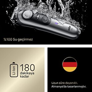 Braun Sakal Düzeltici Series 9, +7 Berber Ekipmanları, 52 Uzunluk, Problade, Bt9520