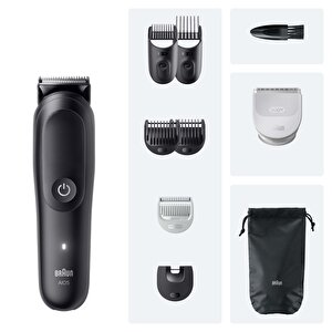 Braun Hepsi Bir Arada Series 5, 9’u 1 Arada Tıraş Kiti, Keskin Bıçak, Vücut Tıraşı Aio5540