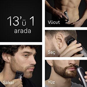 Hepsi Bir Arada Series 7, 13'ü 1 Arada Tıraş Kiti, Problade, Autosense, Aio7560