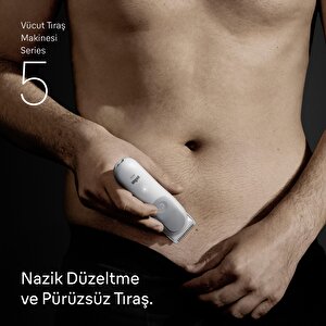 Vücut Tıraş Makinesi Series 5, +6 Aksesuar, Su Geçirmez, Bg5550
