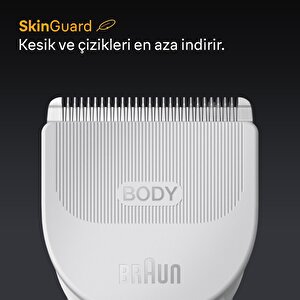 Vücut Tıraş Makinesi Series 5, +6 Aksesuar, Su Geçirmez, Bg5550