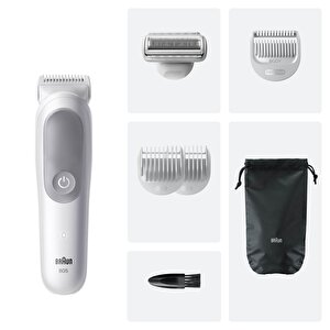 Braun Vücut Tıraş Makinesi Series 5, +6 Aksesuar, Su Geçirmez, Bg5550