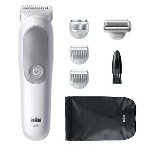 Braun Vücut Tıraş Makinesi Series 5, +6 Aksesuar, Su Geçirmez, Bg5550