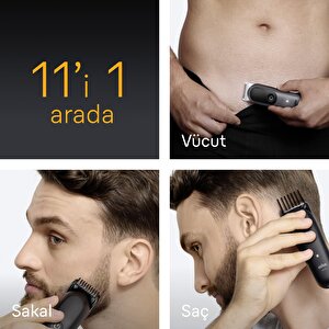 Hepsi Bir Arada Series 5, 11’i 1 Arada Tıraş Kiti, Keskin Bıçak, Vücut Tıraşı Aio5560