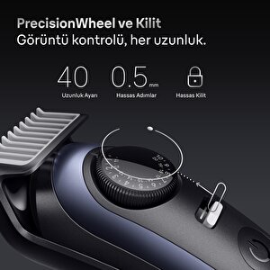 Braun Sakal Düzeltici Series 7, +10 Berber Ekipmanları, 40 Uzunluk, Problade, Bt7540